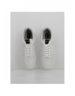 Baskets en cuir blanc homme - Eden Park