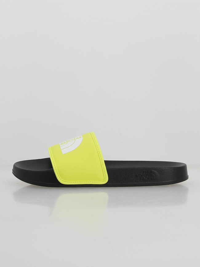 Claquettes base camp slide III noir jaune homme - The North Face