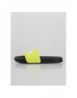 Claquettes base camp slide III noir jaune homme - The North Face