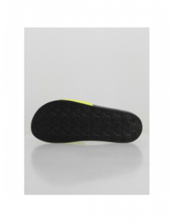 Claquettes base camp slide III noir jaune homme - The North Face