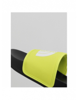 Claquettes base camp slide III noir jaune homme - The North Face