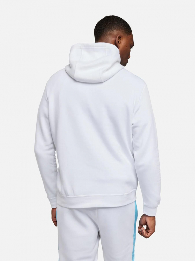 Sweat à capuche nsw swoosh blanc bleu homme - Nike