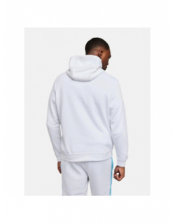 Sweat à capuche nsw swoosh blanc bleu homme - Nike