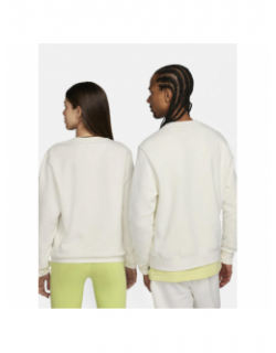 Sweat sportswear club crew blanc - Nike