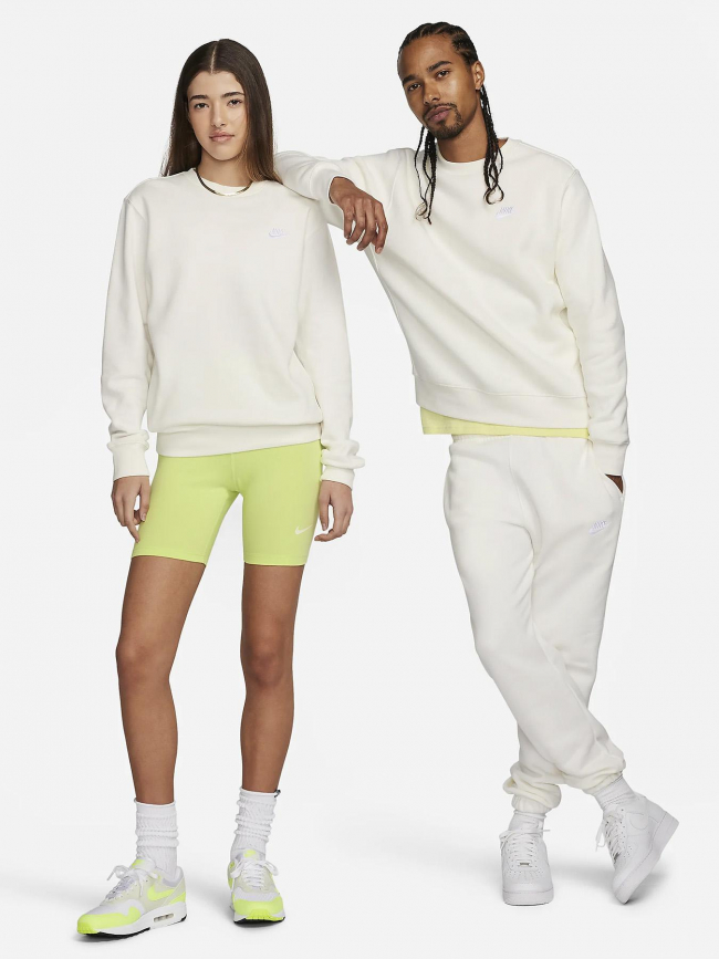 Sweat sportswear club crew blanc - Nike