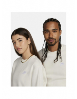 Sweat sportswear club crew blanc - Nike