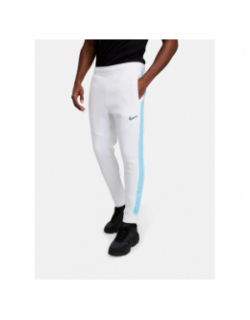 Jogging sportswear swoosh blanc bleu homme - Nike