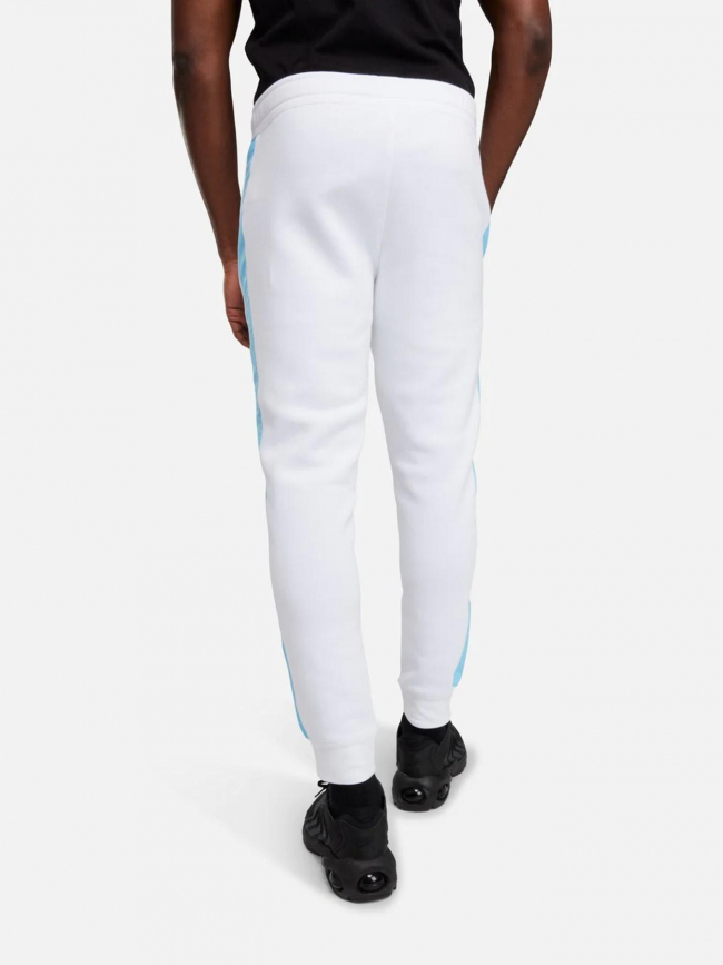 Jogging sportswear swoosh blanc bleu homme - Nike