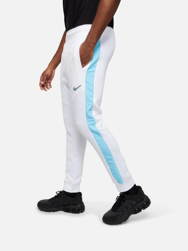 Jogging sportswear swoosh blanc bleu homme - Nike