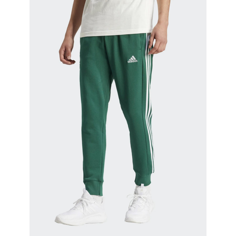 Jogging 3s logo brodé vert homme - Adidas