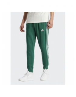 Jogging 3s logo brodé vert homme - Adidas