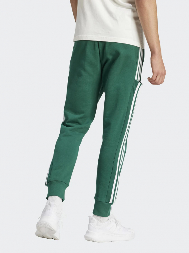 Jogging 3s logo brodé vert homme - Adidas