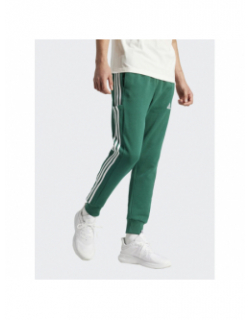 Jogging 3s logo brodé vert homme - Adidas