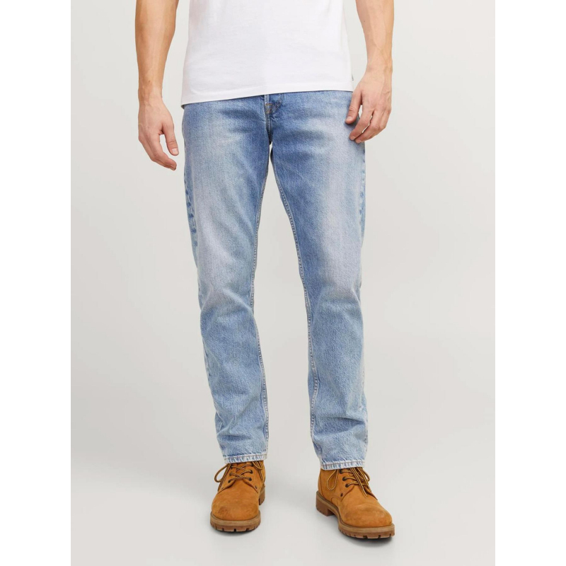 Jean droit chris relaxed bleu homme - Jack & Jones