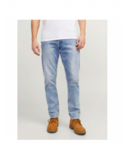 Jean droit chris relaxed bleu homme - Jack & Jones