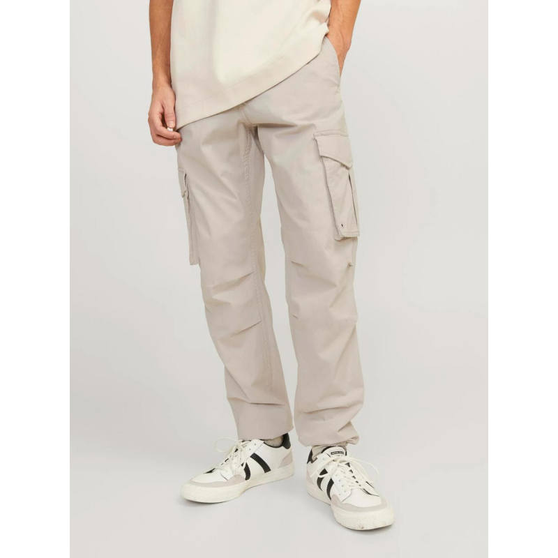 Pantalon cargo kane noah beige homme - Jack & Jones