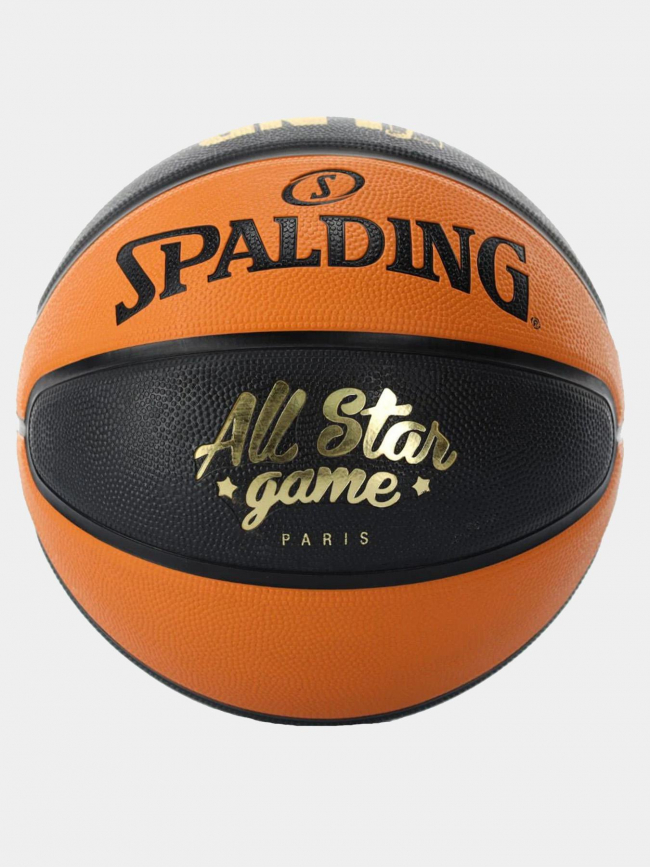 Ballon de basketball varsity noir orange - Spalding