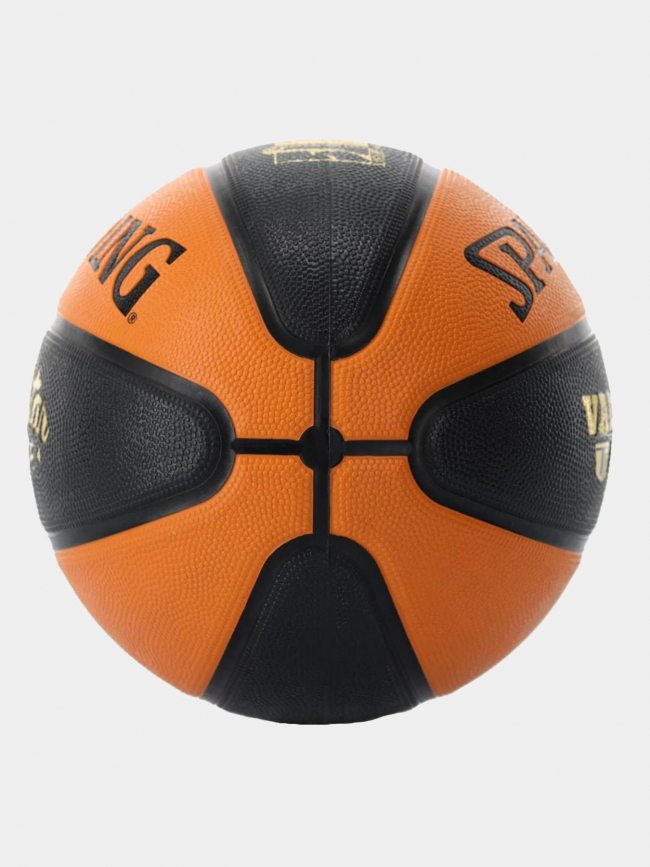 Ballon de basketball varsity noir orange - Spalding