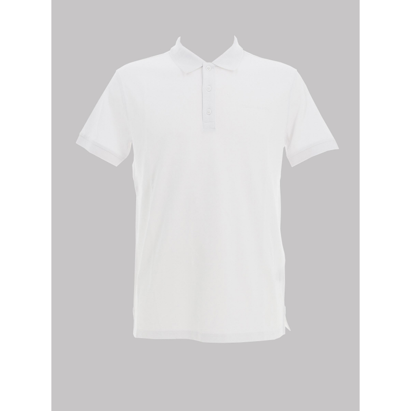 Polo uni alban blanc homme - Teddy Smith