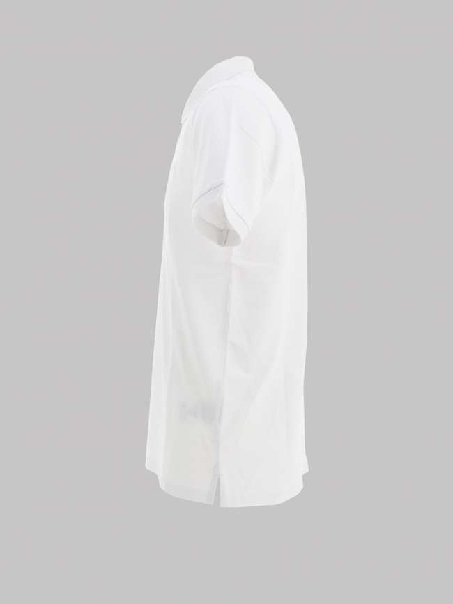 Polo uni alban blanc homme - Teddy Smith