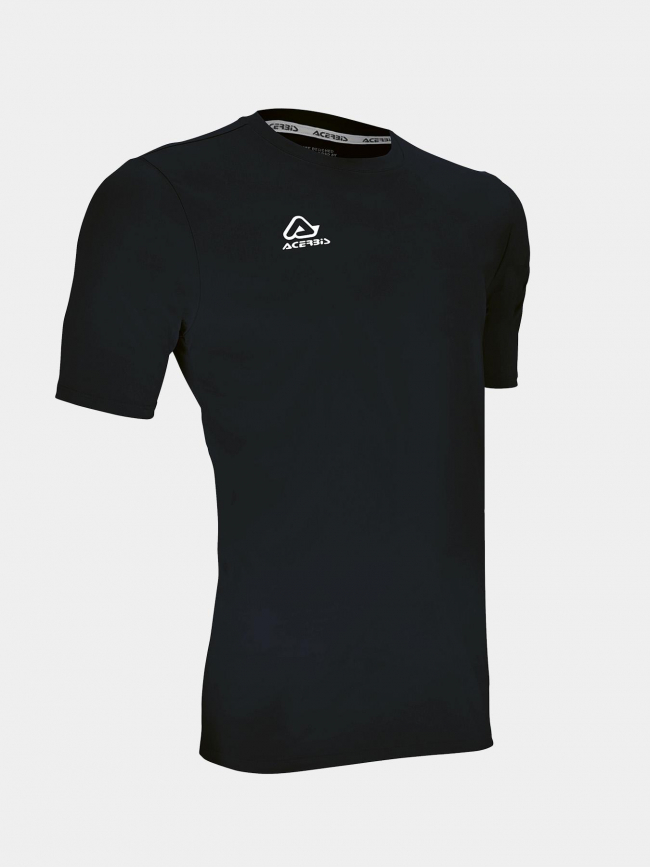 T-shirt manches courtes mida noir homme - Acerbis