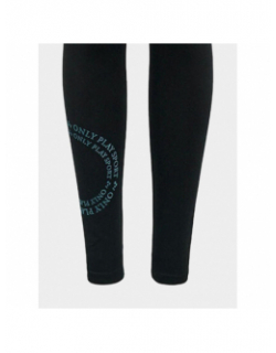 Legging juf life play logo bleu noir femme - Only Play