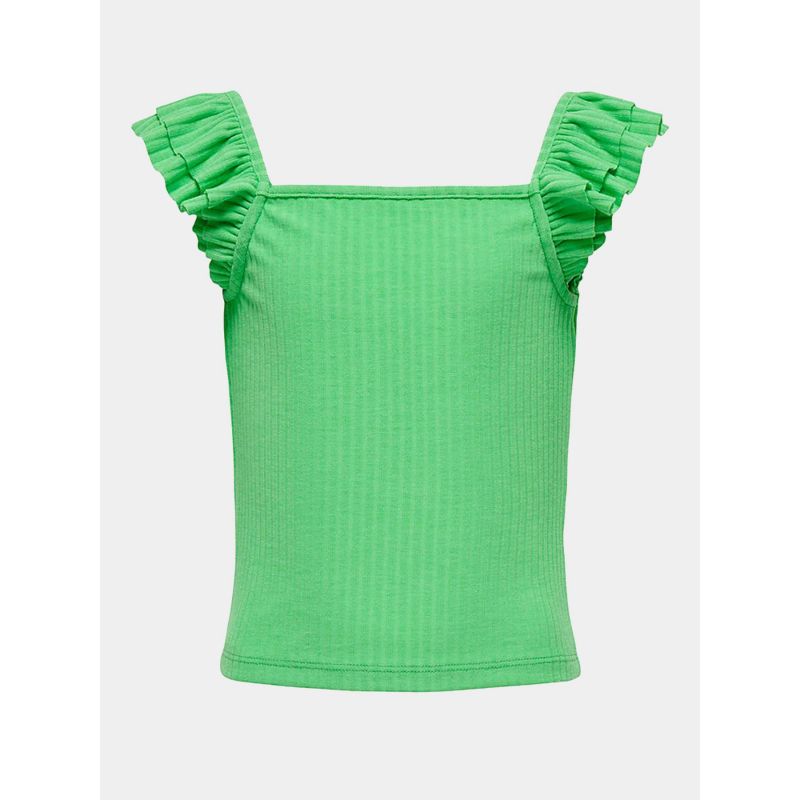 Top d'ensemble kognella frill vert fille - Only