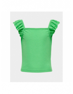 Top d'ensemble kognella frill vert fille - Only