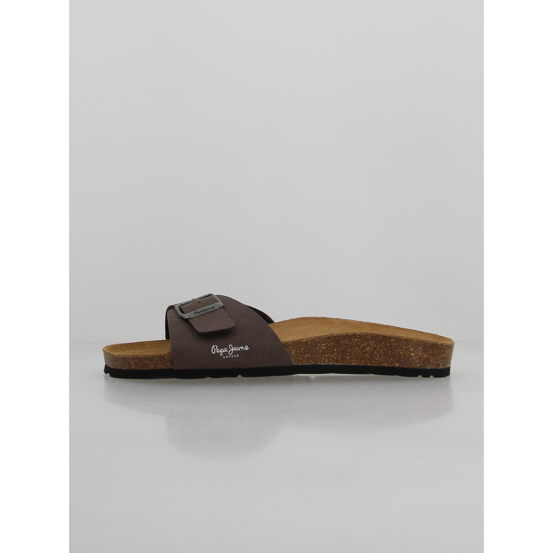 Sandales bio single chicago marron homme - Pepe Jeans