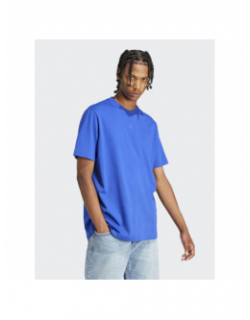 T-shirt manches courtes loose fit bleu homme - Adidas