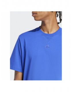 T-shirt manches courtes loose fit bleu homme - Adidas