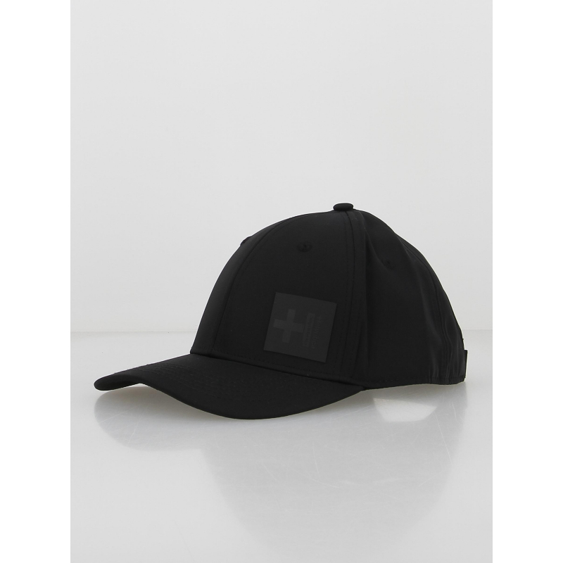 Casquette uni logo noir adulte - Helvetica