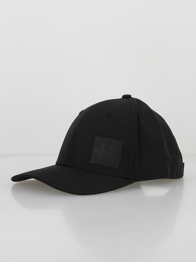 Casquette uni logo noir adulte - Helvetica