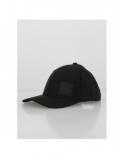 Casquette uni logo noir adulte - Helvetica