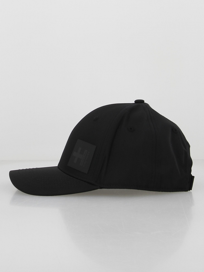 Casquette uni logo noir adulte - Helvetica