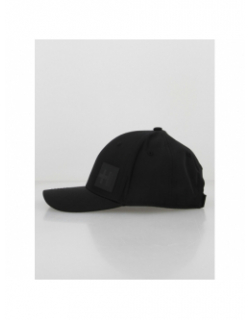 Casquette uni logo noir adulte - Helvetica