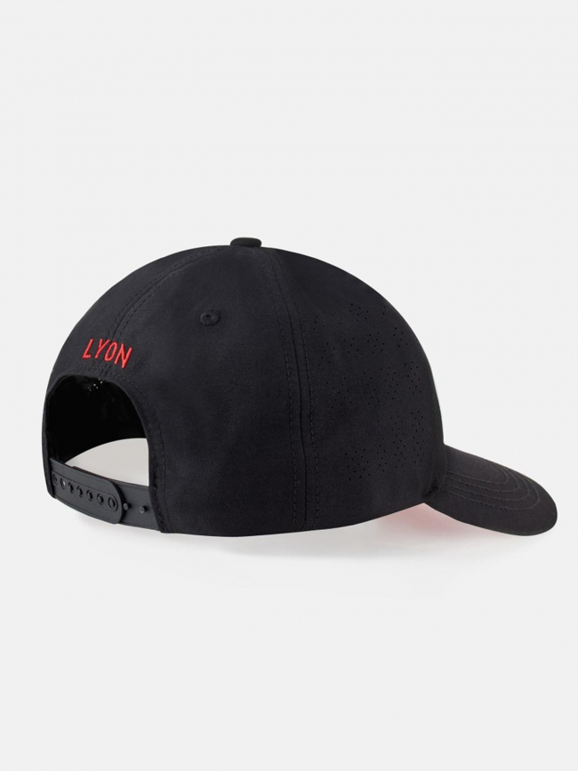 Casquette lyon lou rugby adulte play noir - M Com