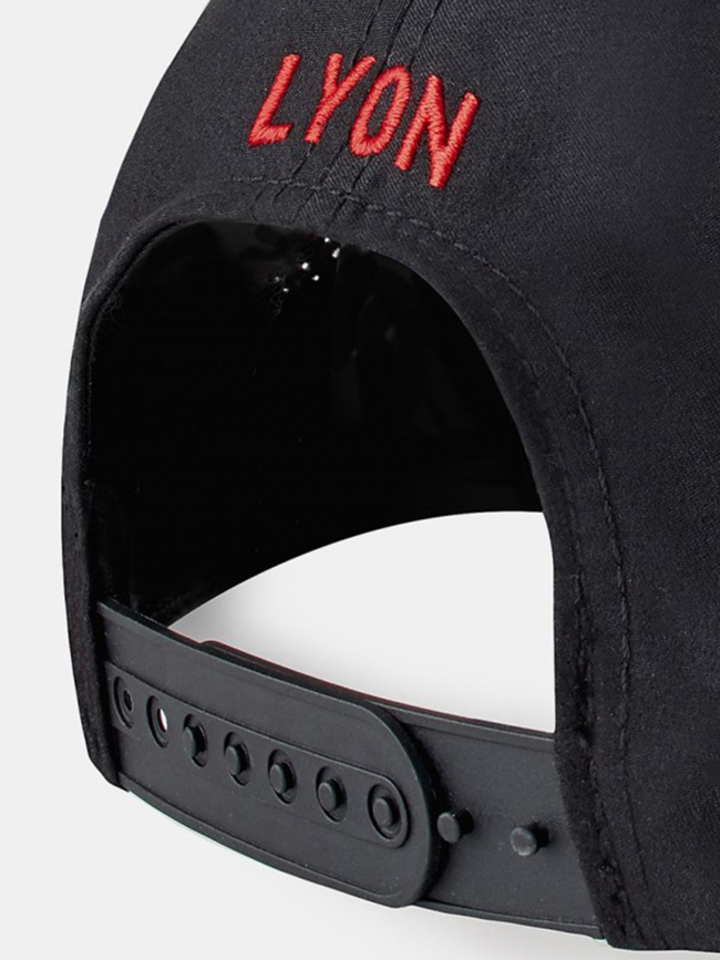 Casquette lyon lou rugby adulte play noir - M Com