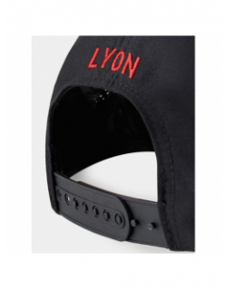 Casquette lyon lou rugby adulte play noir - M Com