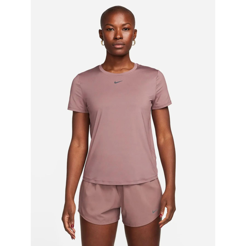 T-shirt de sport one classic mauve femme - Nike