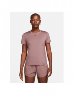 T-shirt de sport one classic mauve femme - Nike