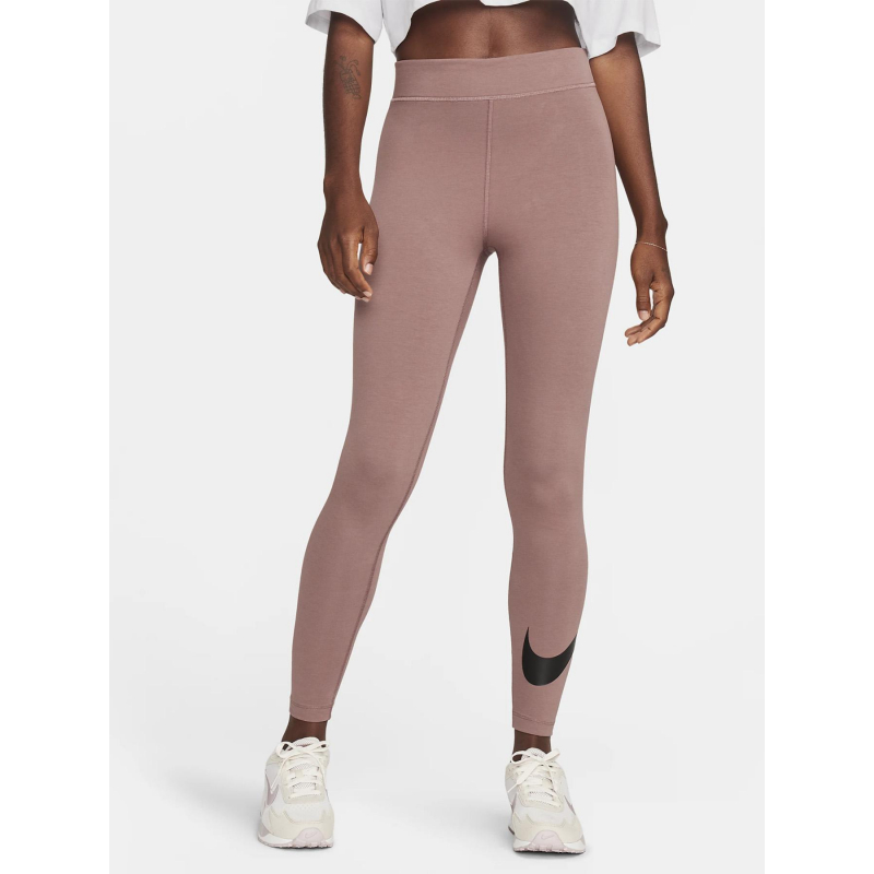 Legging sportswear swoosh violet mauve femme - Nike