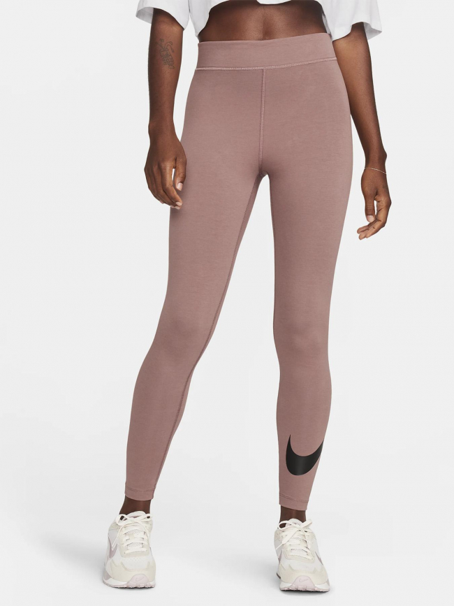 Legging sportswear swoosh violet mauve femme - Nike