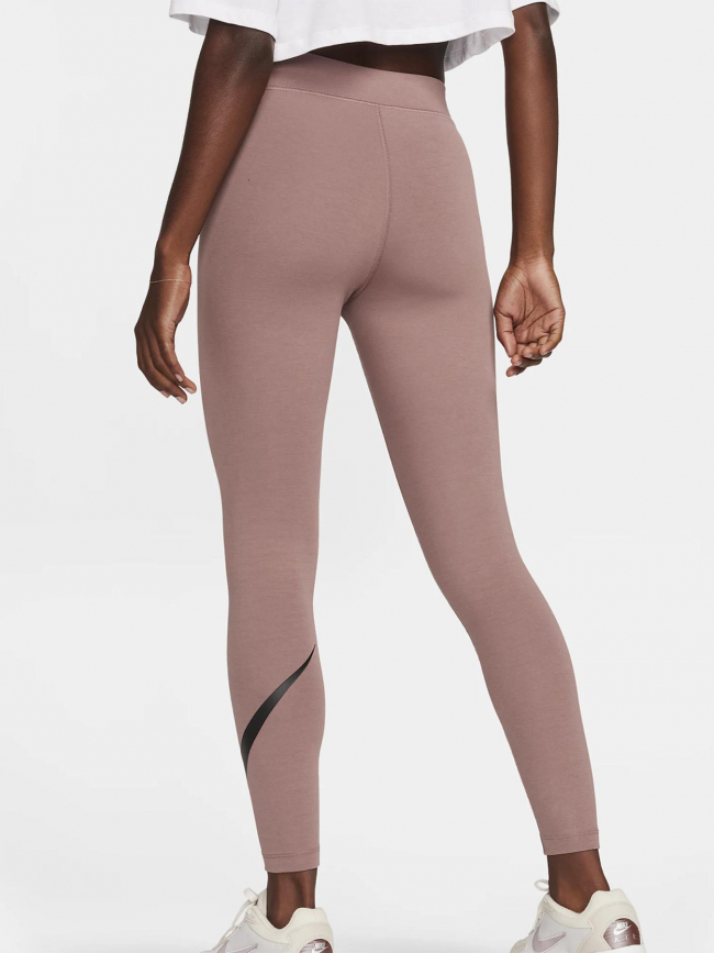 Legging sportswear swoosh violet mauve femme - Nike