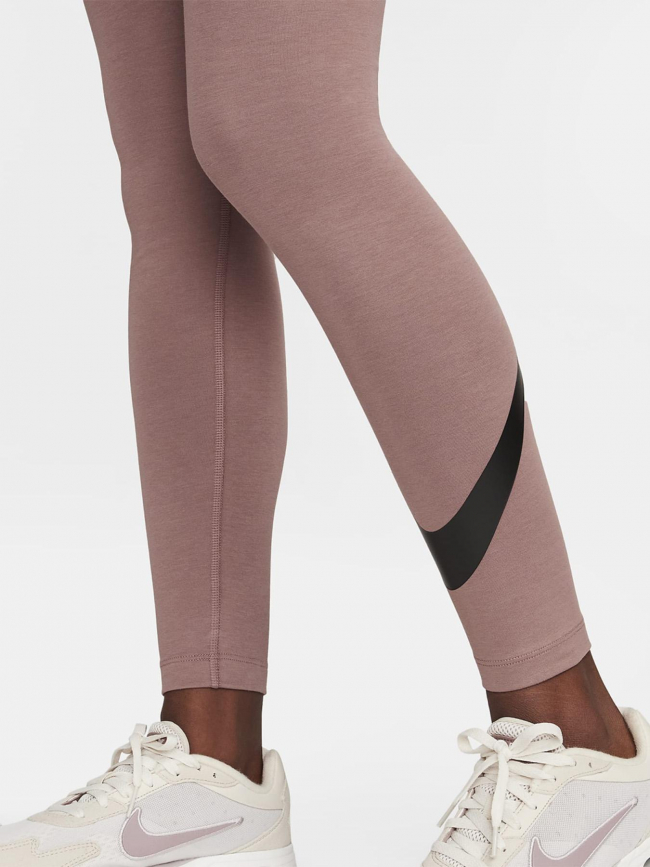 Legging sportswear swoosh violet mauve femme - Nike