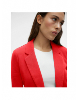 Veste blazer julia rouge orange femme - Vero Moda