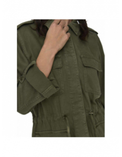 Veste légère utility kenya vert kaki femme - Only