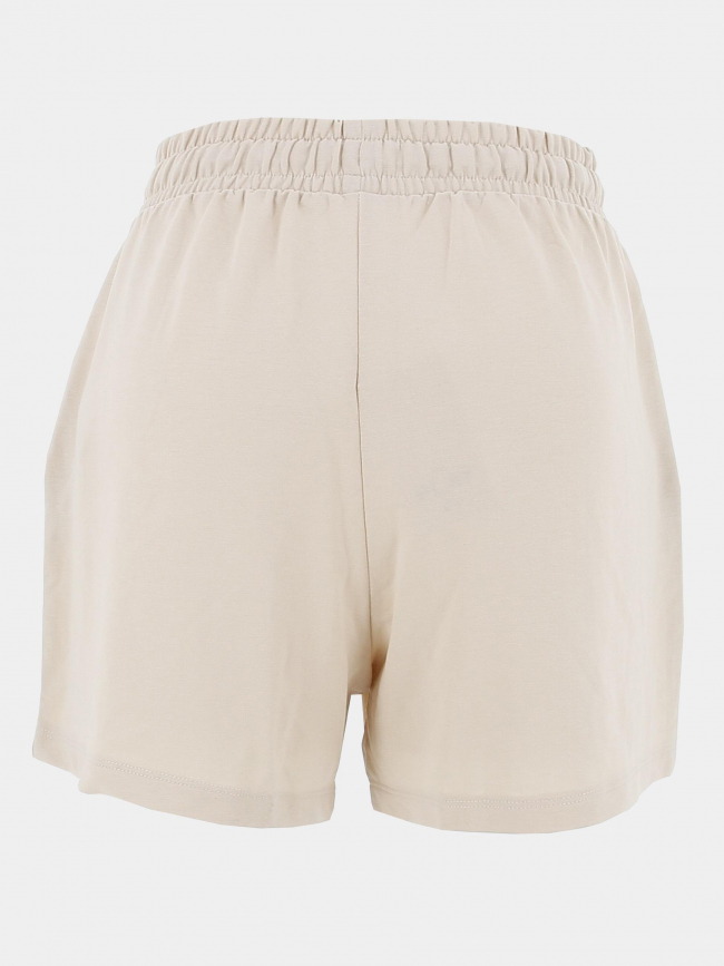 Short loose frei logo beige femme - Only Play