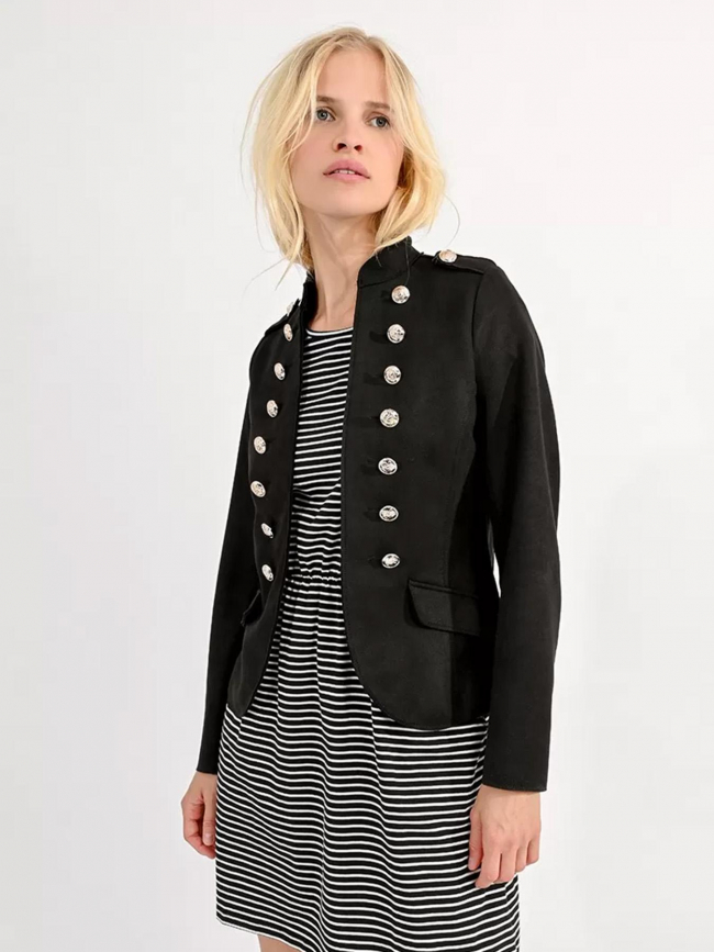 Veste légère woven noir femme - Molly Bracken