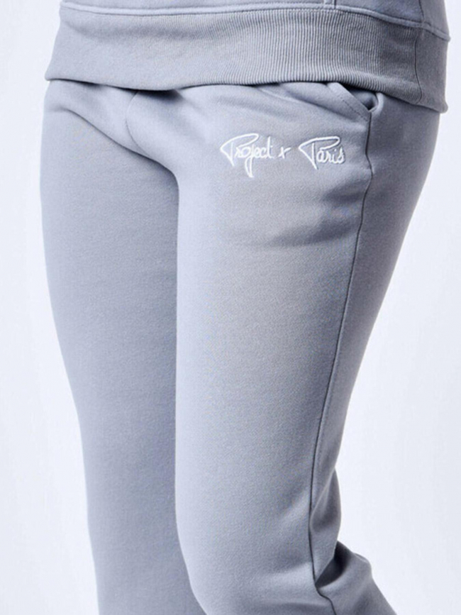 Jogging signature logo bleu clair femme - Project X Paris